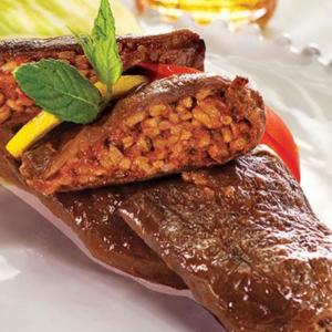 Zeytinyağlı Kuru Patlıcan Dolması