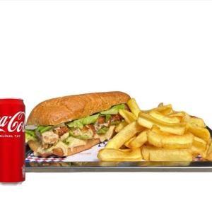 Alfredo Chicken Sandviç Menü