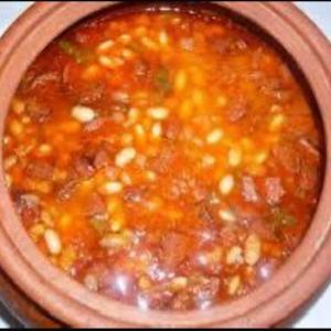 GÜVEÇTE KURUFASULYE