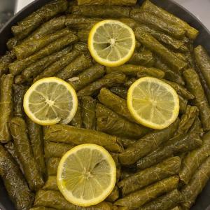 Zeytinyağlı yaprak sarma 