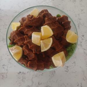 Cevizli bol acılı çiğ köfte 