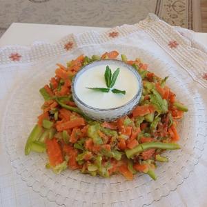 Kabaklı havuç sote