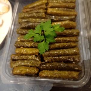 Zeytinyağlı yaprak sarma 