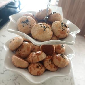 Mahlepli tereyağlı tuzlu kurabiye 