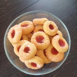 Marmelatlı kurabiye